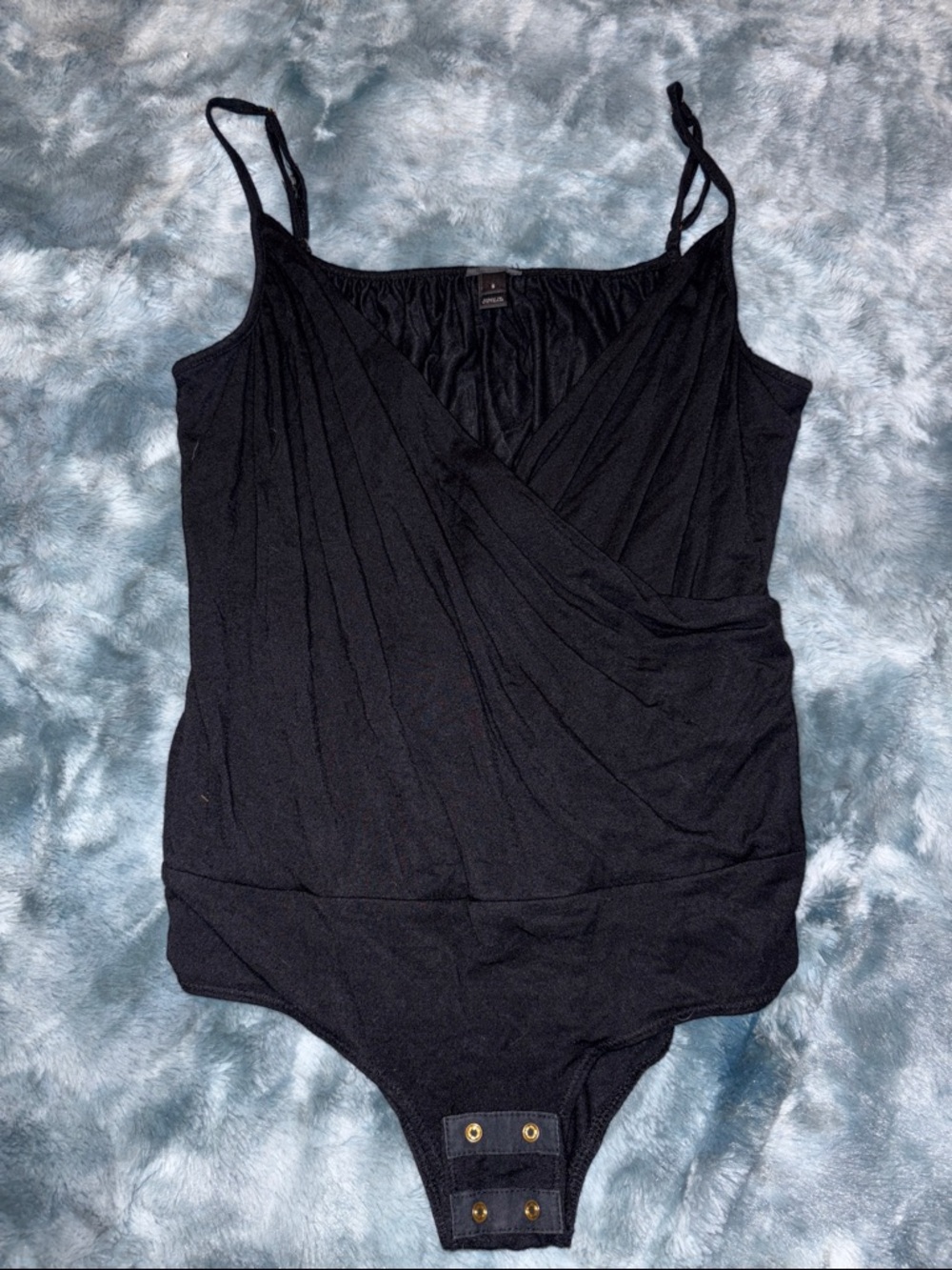 J Crew Black Surplice Bodysuit Tank